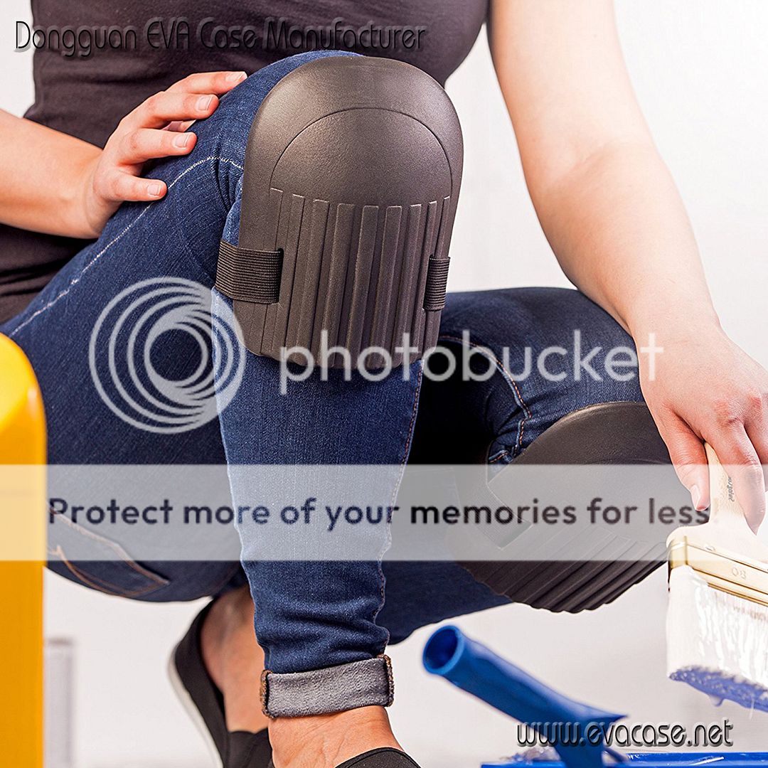 Velcro Strap knee pads made from Durable Dense Foam with Soft Inner